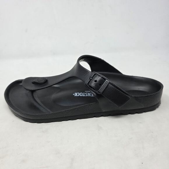 Birkenstock Gizeh EVA Black Sandals Women 9 Waterproof Slip On - Picture 2 of 8